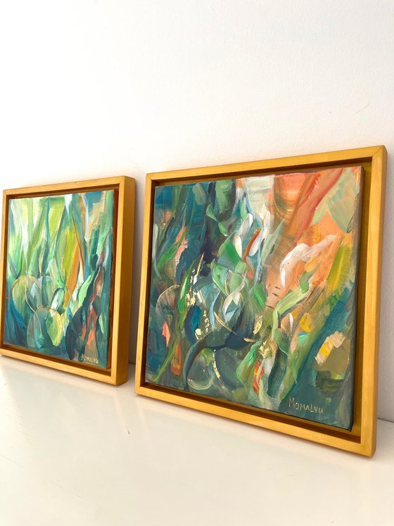 The Energy Within Nature. Diptych