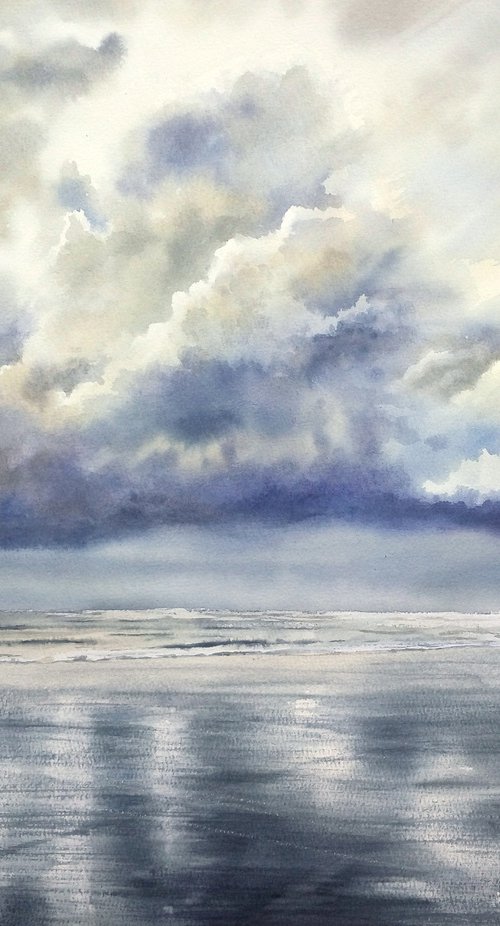 After the Storm by Olga Beliaeva Watercolour