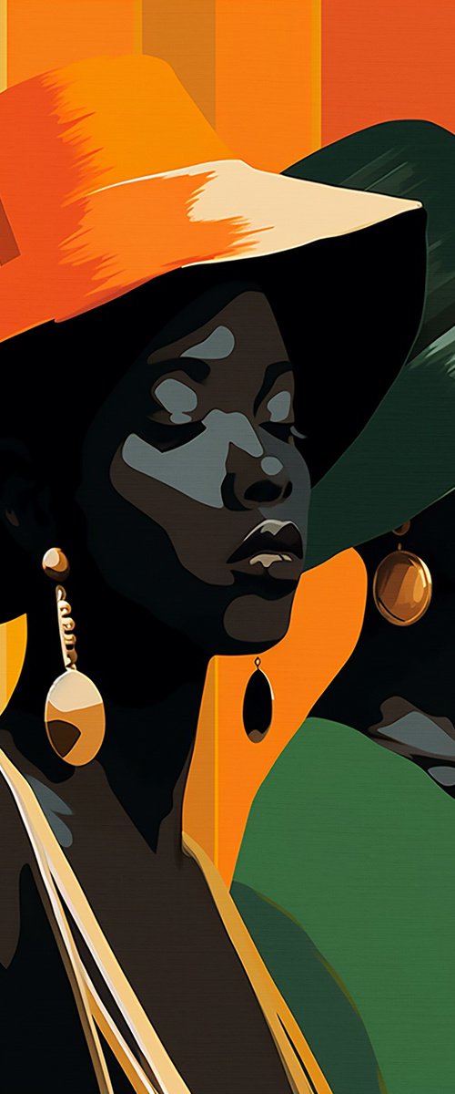 African girls II by Kosta Morr