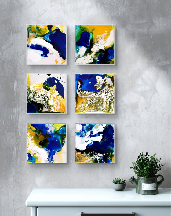 N°37-N°42 ( 6 paintings )