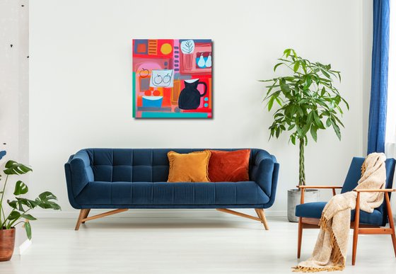 Still Life with a Black Jug