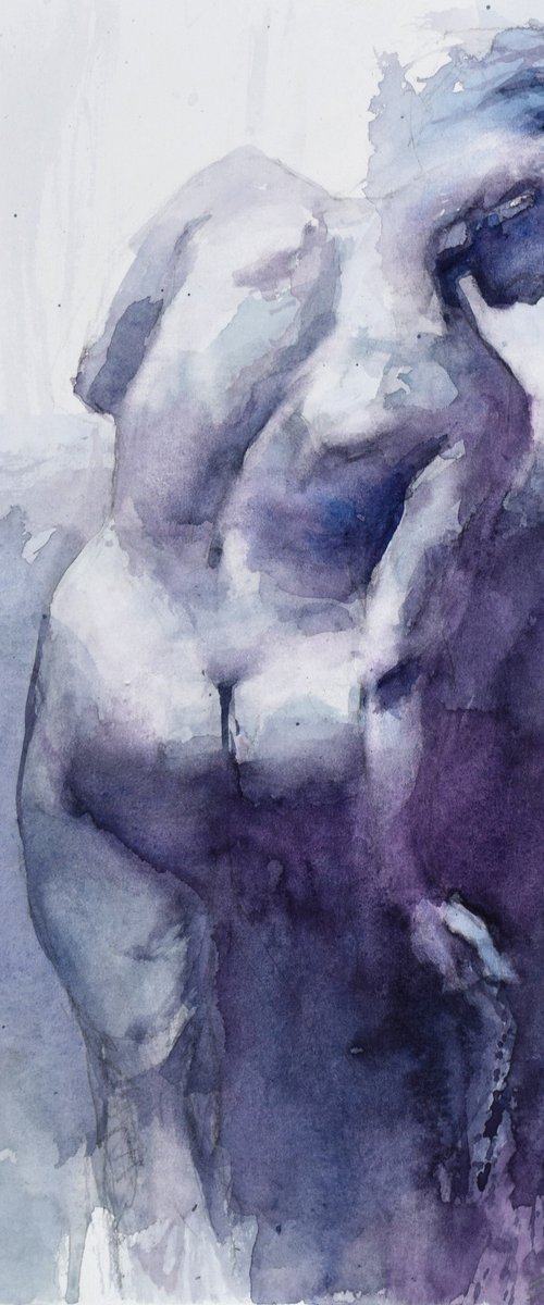 After bath by Goran Žigolić Watercolors