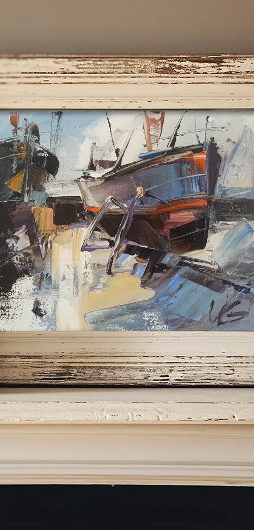 AWAITING REPAIRS by Volodymyr Glukhomanyuk