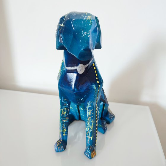 My blue dog
