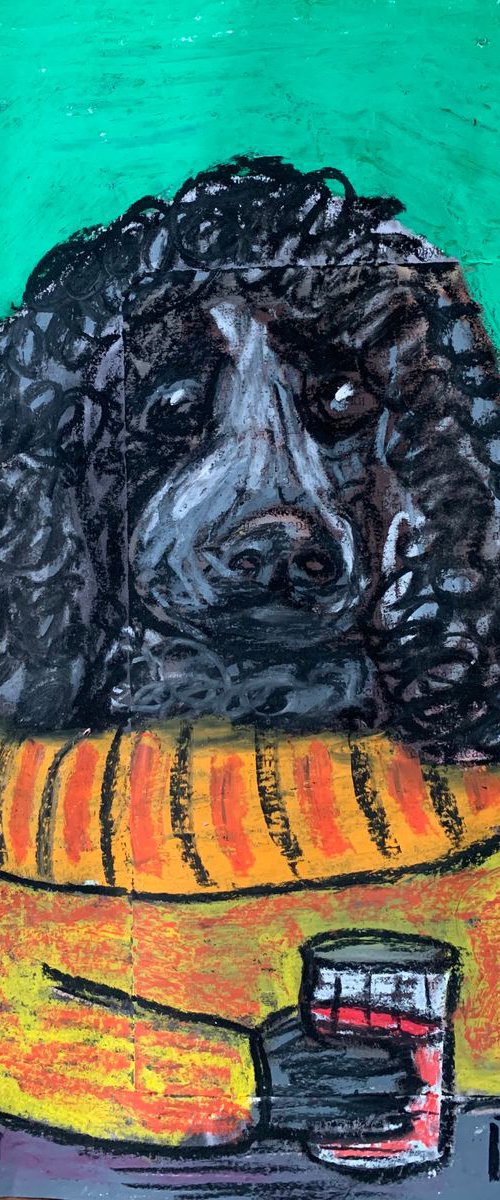 Drinking dog #77 by Pavel Kuragin