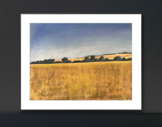 Norfolk Fields - Landscape Art