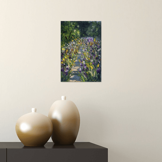 Impression. Monet's garden