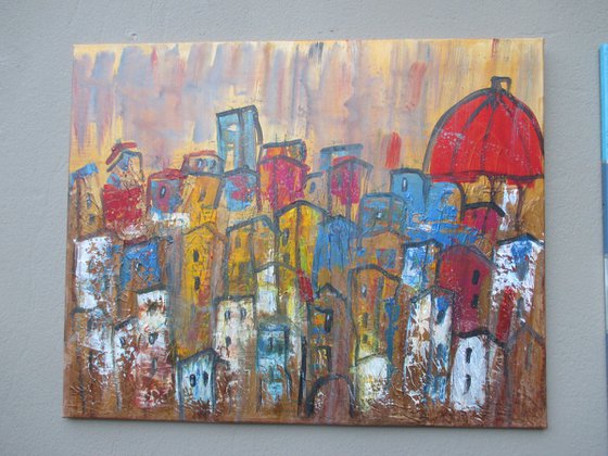 red summer city