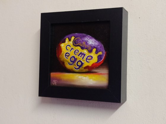 Little Cadbury Creme egg still life