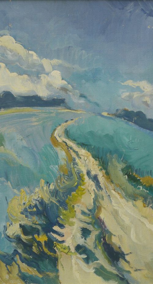 Road and sky by Victor Onyshchenko