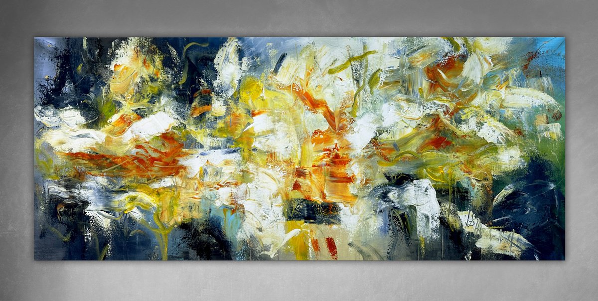  Sailing Into The Sunset By Andrada Anghel, 72 X 30, Artwork For Sale On Artfinder