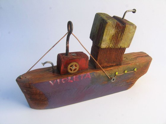 wooden ship VIOLETA