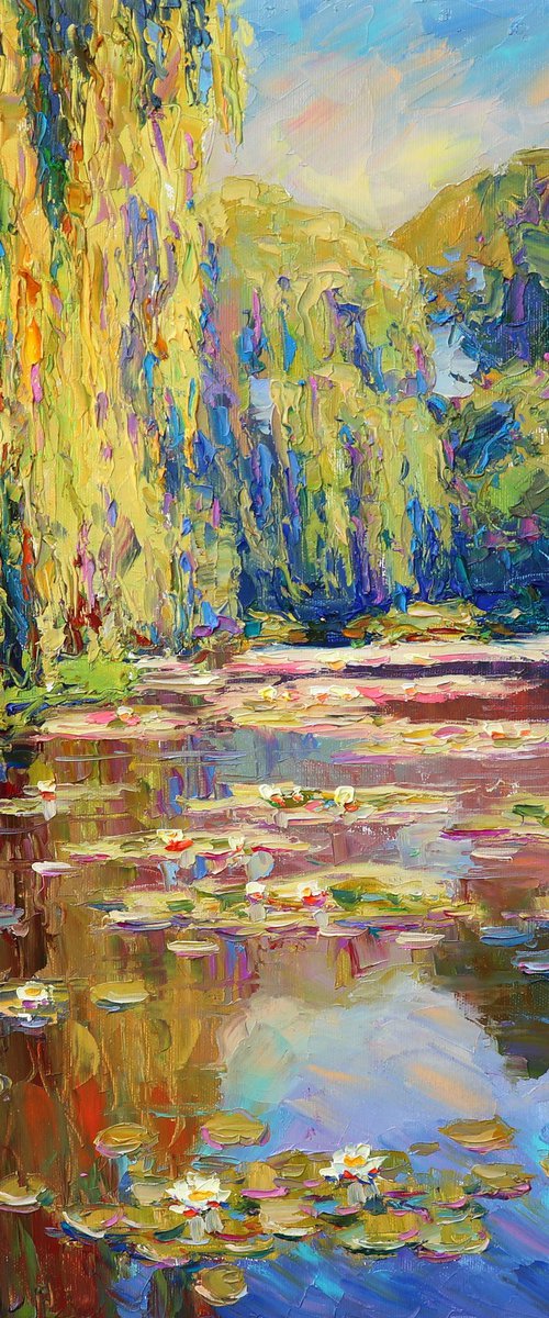 Water Lily Pond" by Evgeny Chernyakovsky