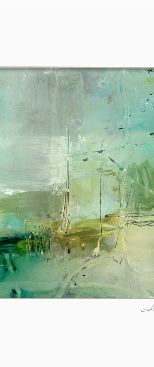 Oil Abstraction 196 by Kathy Morton Stanion