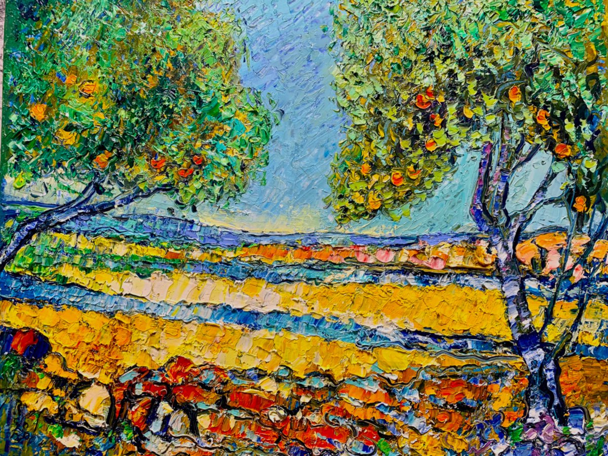 Fruity Garden By Roman Sleptsuk, 20 X 16, Artwork For Sale On Artfinder