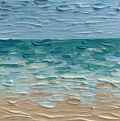 Abstract seascape 4 by Guzaliya Xavier