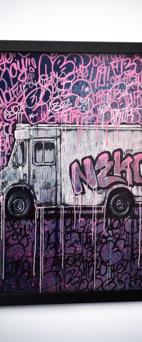 GRAFFITI JUICE - Urban Painting by GRAFFMATT by GRAFFMATT
