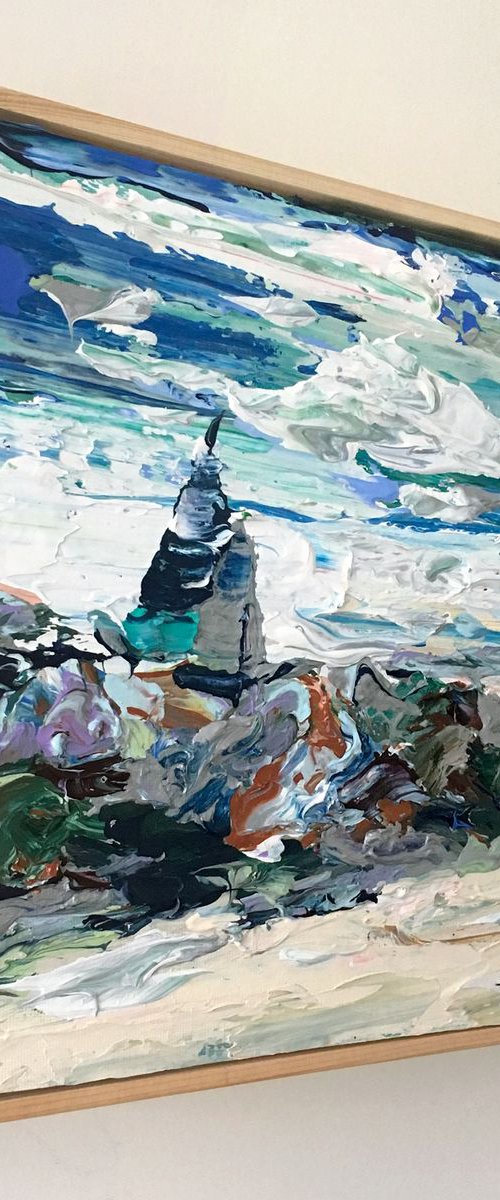 'Coastal no.30' - 12x12" by Tatiana Georgieva