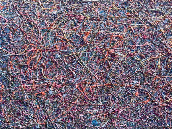 In search of silence- 3 (blue)