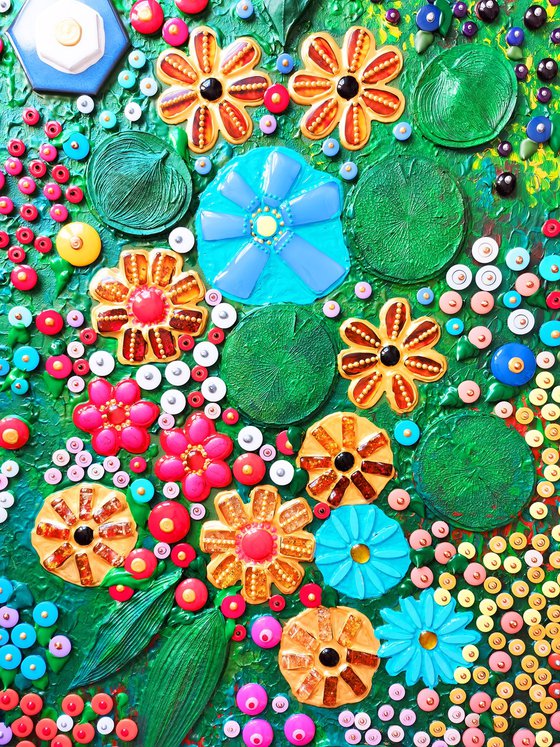 COLORFUL SUMMER GARDEN