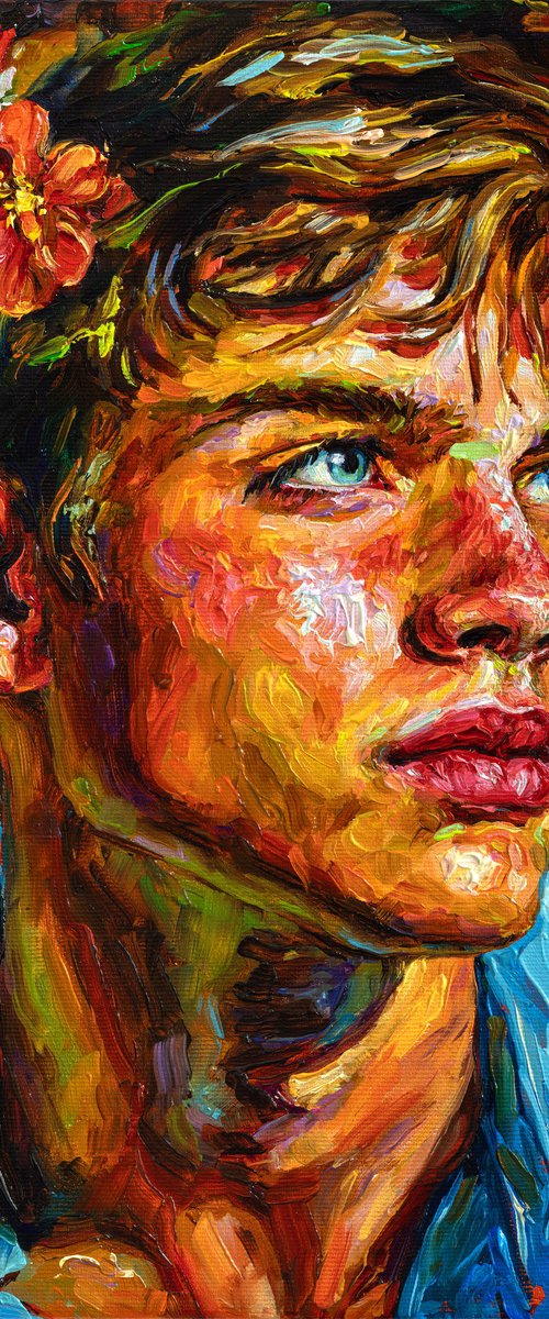 Blossom Boy by Oleksandr Balbyshev