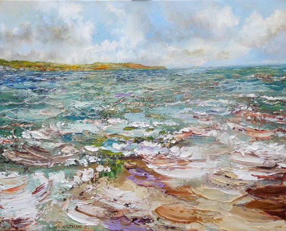 A winters day at the beach