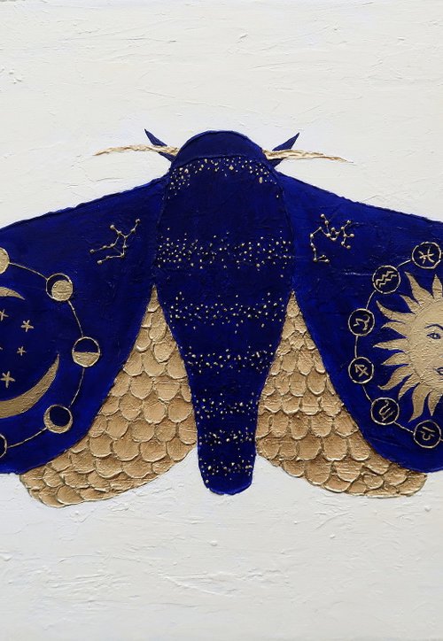 Zodiac butterfly by Yuliia Ustymenko