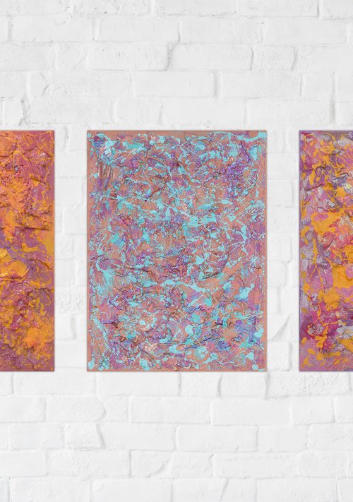 The Awakening of Colour : TRIPTYCH by Pamela Rys
