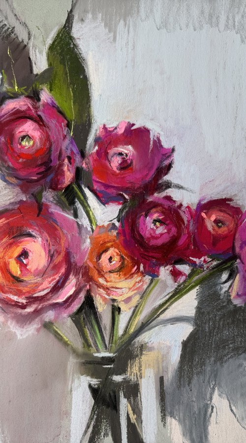 Bouquet of Ranunculus by Olena Hromova