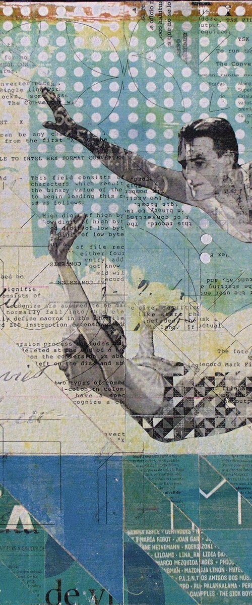 Collage_44_40x40 cm_Sea by Manel Villalonga