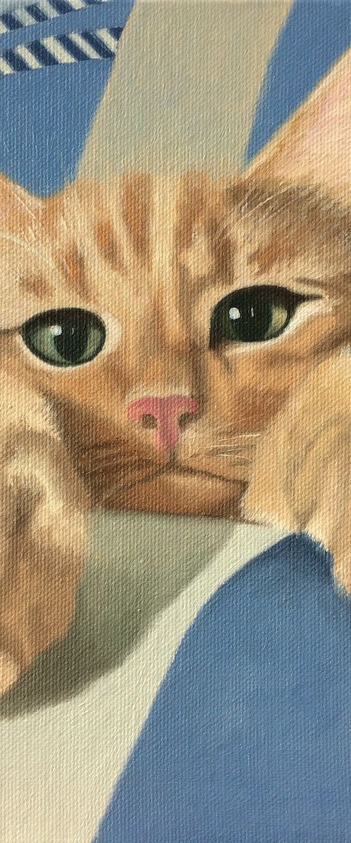 Cat on the Sofa by Jill Ann Harper