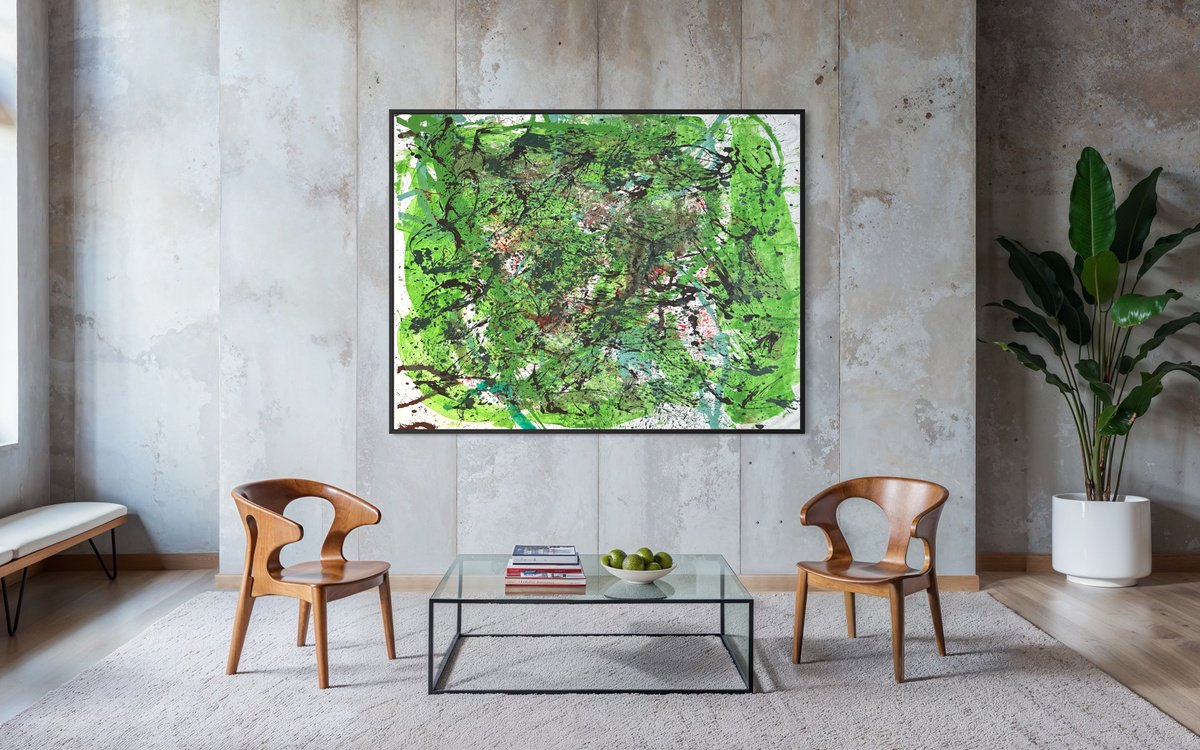 Mongolian Spring By Paolo Kozma, 79 X 61, Artwork For Sale On Artfinder