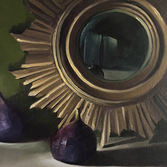 Sun-ray mirror and figs
