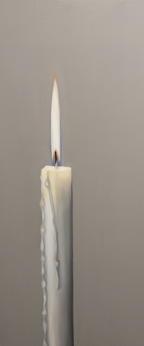 Gerhard Richter Tribute - candle by Gennaro Santaniello