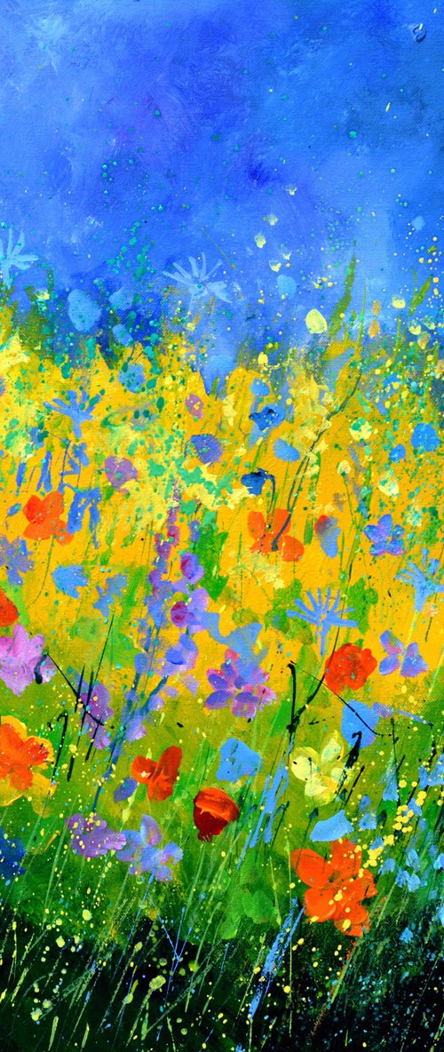A summer meadow by Pol Henry Ledent