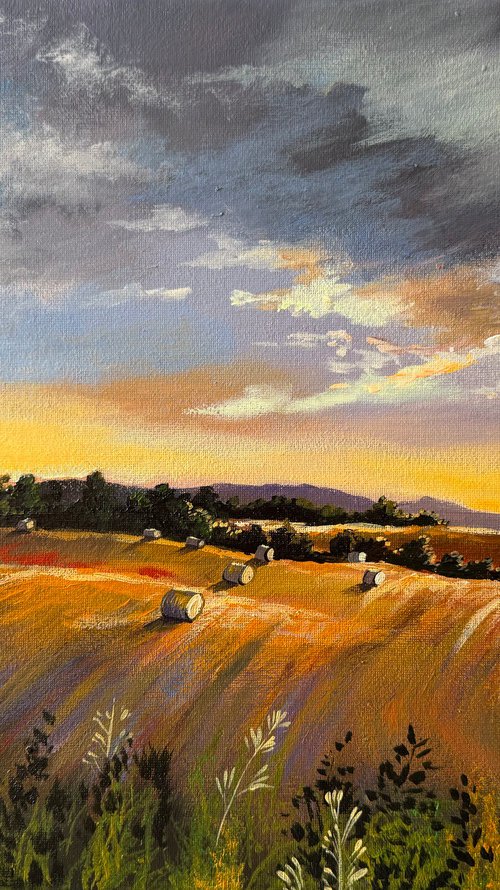 When Summer Turns to Gold by Maria Kireev
