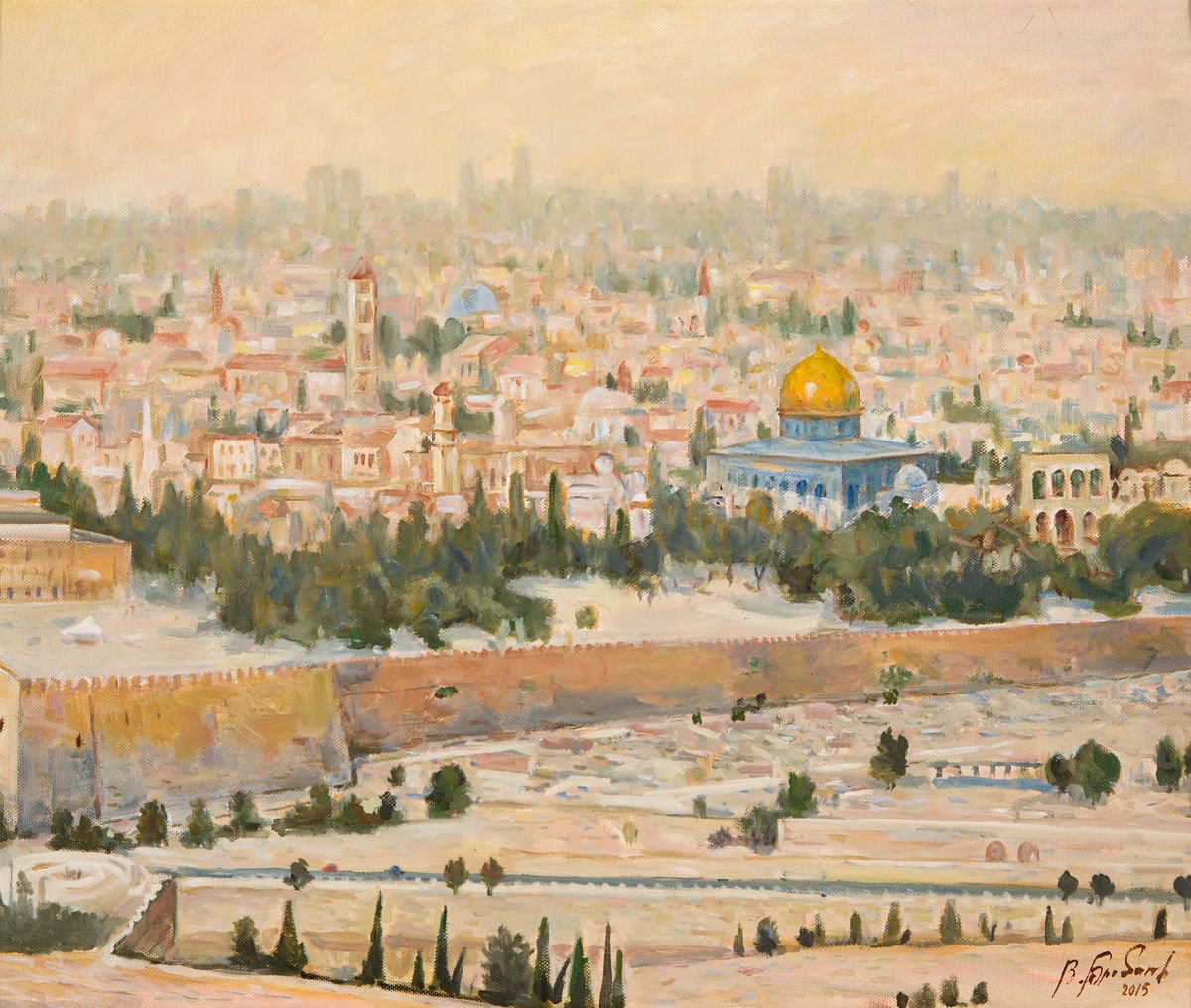 Jerusalem by Viktar Barabantsau