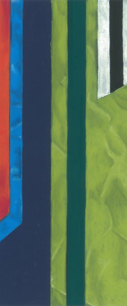 Green Fall One by Kristine Facchetti