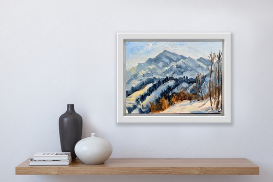 Sunny day in mountains