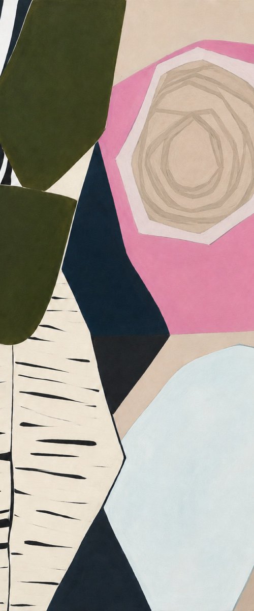 The Vase and the Shadow #2 soft abstraction by V+V Kniazievi