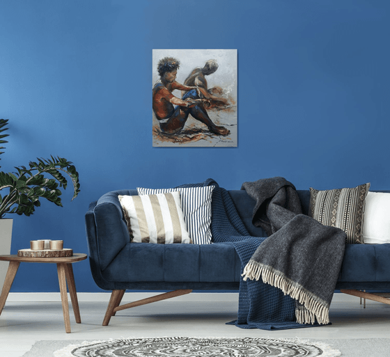 SAN PEOPLE FROM NAMIBIA