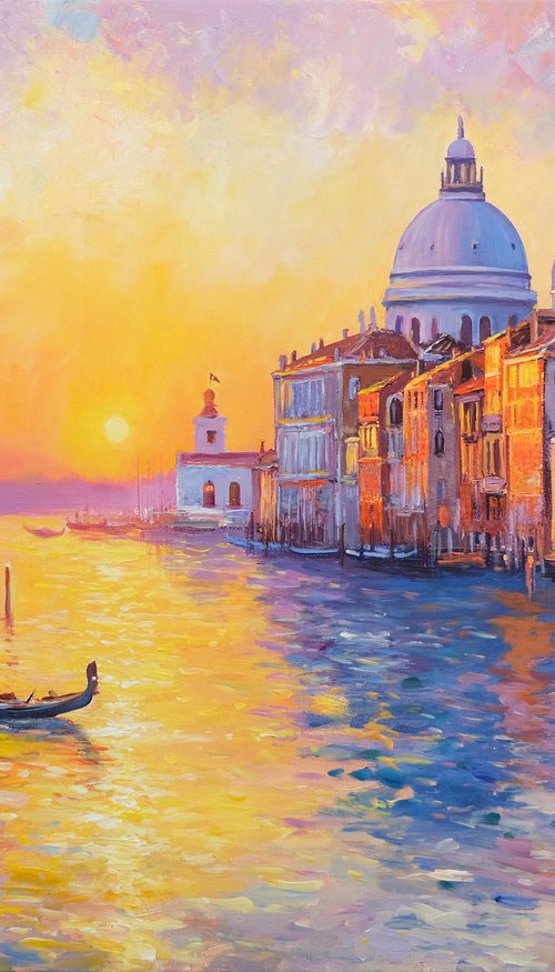 Sunset Colors in Venice by Behshad Arjomandi