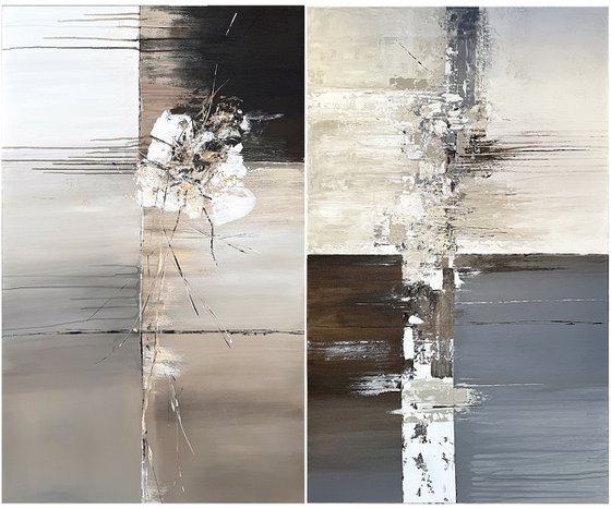 Set Ivory Grey Golden