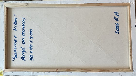 „Summer Vibes“ 50x90x2 cm