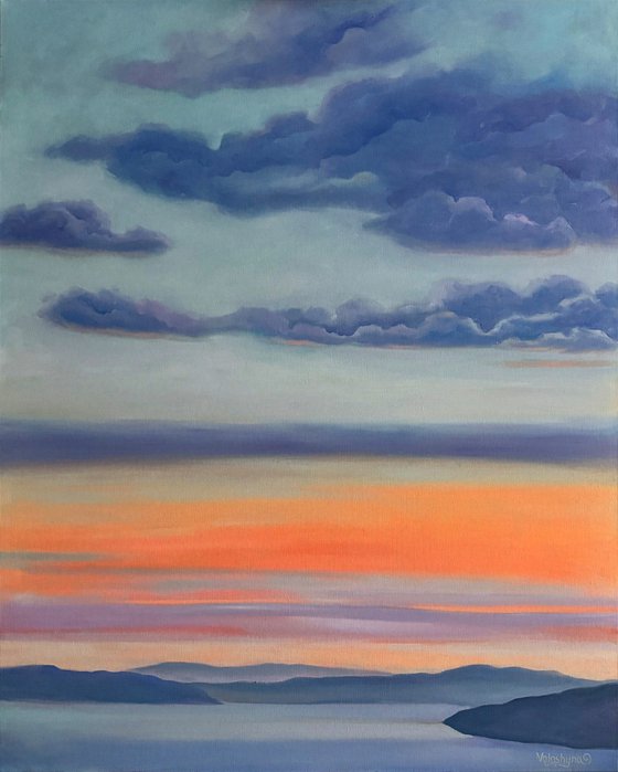 Line of clouds