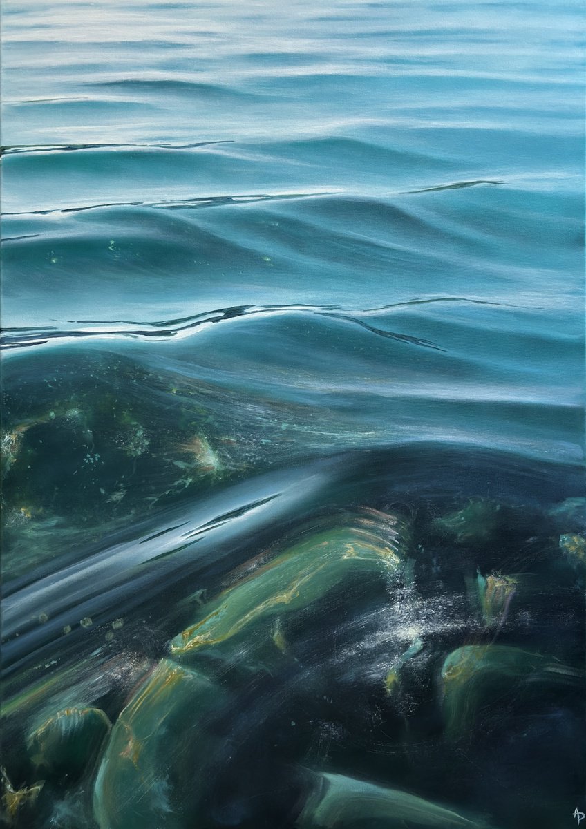 Photorealistic Oil Painting , - Quietly - ? By Alena Panchishin, 28 X 39, Artwork For Sale On Artfinder