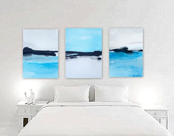 Landscape, set of 3