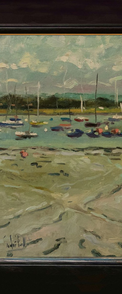 Boats at Itchenor by Andre Pallat