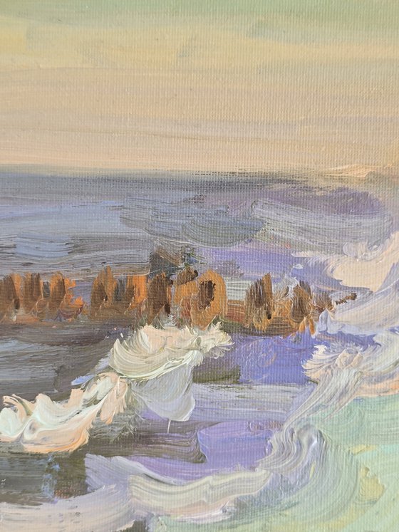 The Sun in the Waves