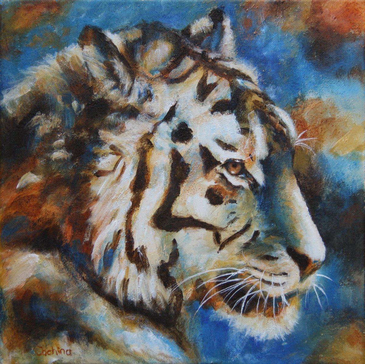 Tiger by Jochina van Kruistum